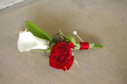 mini calla boutonniere red carnation studio stems wedding flowers utah
