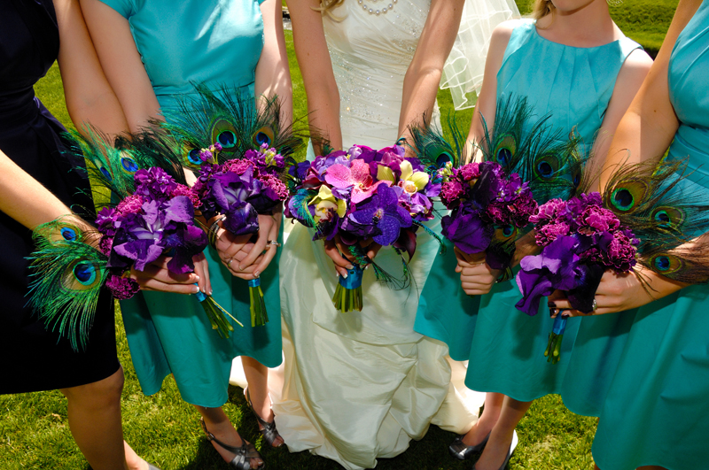 earlier this year i posted about this bold and colorful wedding 